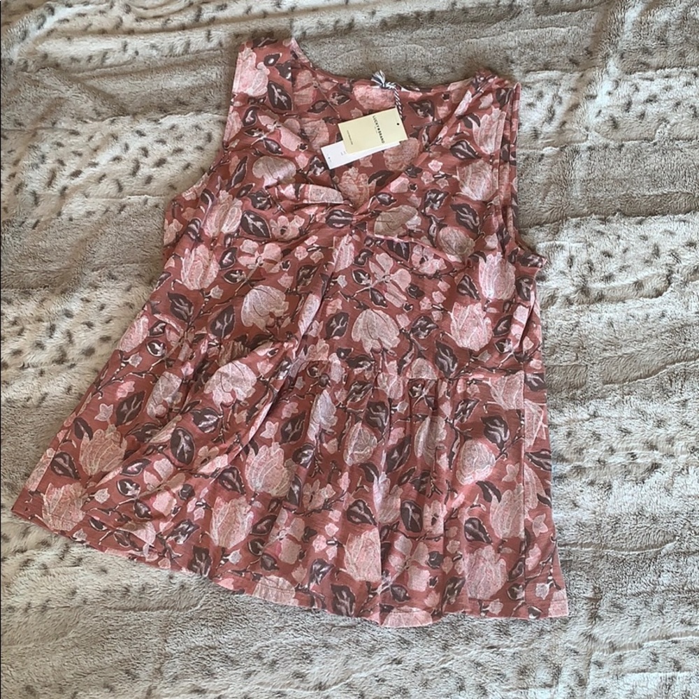 Lucky Brand baby doll style top